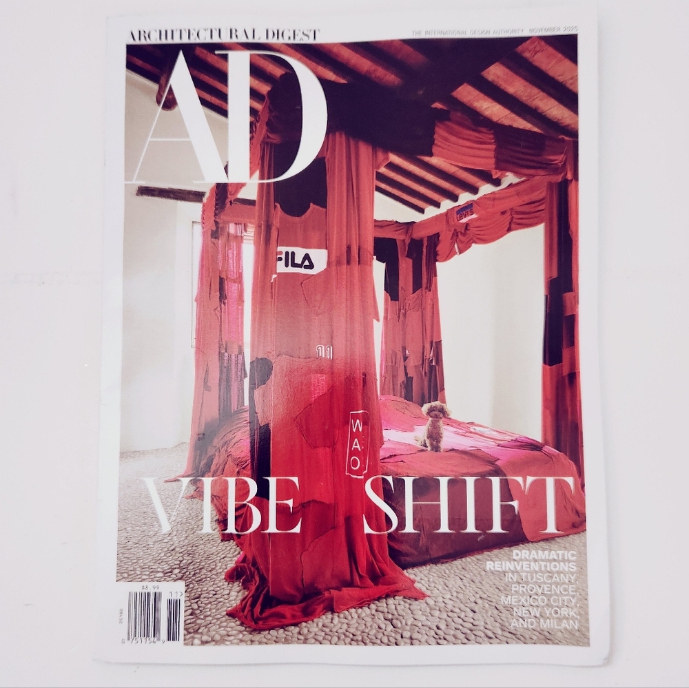 🍭7/$15 Architectural Digest Magazine November 2025 Vibe Shift